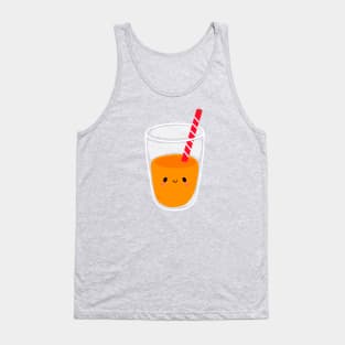 Cute Breakfast Friend - Orange Juice Tank Top